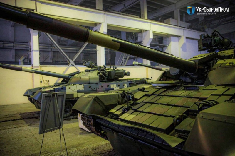 Відремонтований та модернізований на ДП «Київський бронетанковий завод» танк Т-72 Фото: ДК «Укроборонпром»