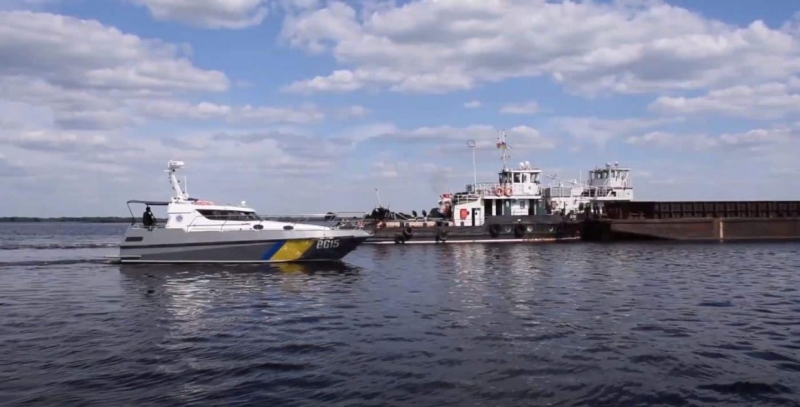 Катери Морської охорони посилили кордон з Білоруссю