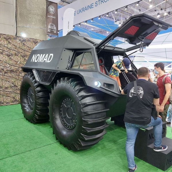 Український всюдихід «Nomad» дебютував на виставці «Зброя та безпека» (фото)