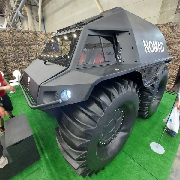 Український всюдихід «Nomad» дебютував на виставці «Зброя та безпека» (фото)