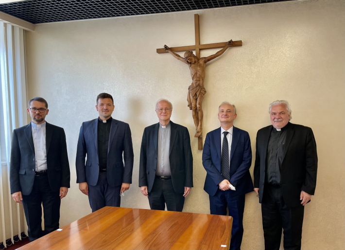 Курія Апостольського екзархату в Італії відвідала Центральний інститут матеріального забезпечення священників