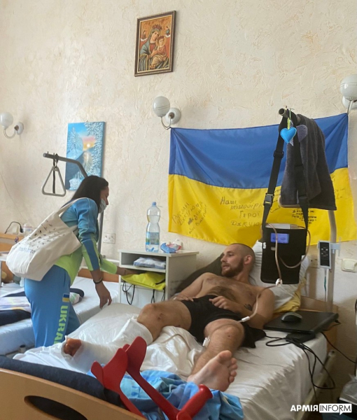 Учасники Олімпійських Ігор-2020 зустрілися з пораненими воїнами