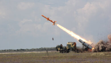Пуск протикорабельної ракети Р-360 ракетного комплексу «Нептун» 17 червня 2020 року Фото: Генеральний штаб ЗСУ