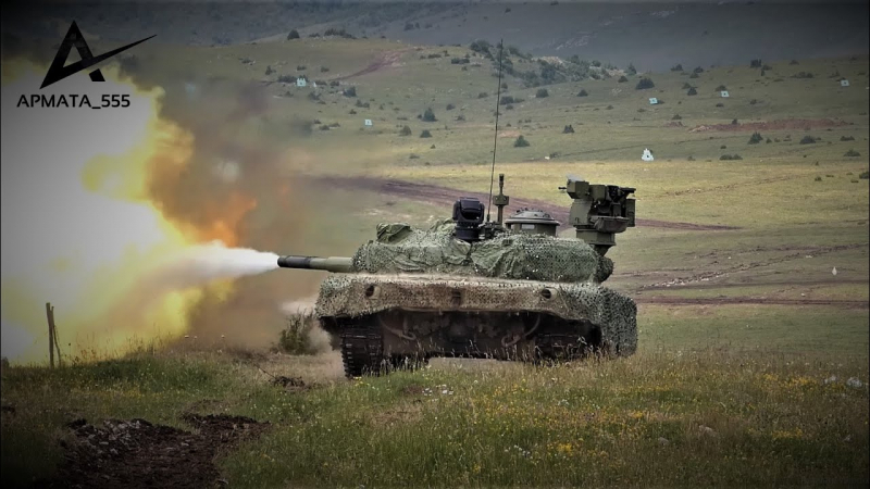 Вогневі випробування модернізованого сербського танка M-84AS2
