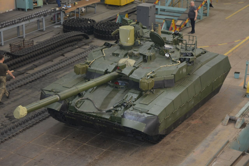 Танк «Оплот-2М» Фото: пресслужба «Завод імені Малишева»