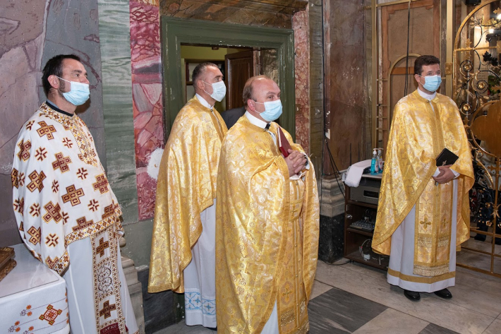 Українська парафія святих Сергія і Вакха в Римі відсвяткувала свій престольний празник