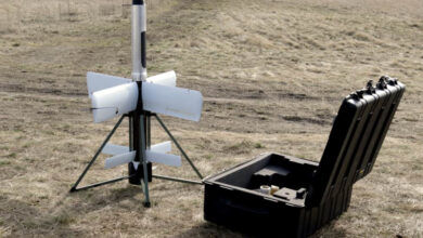 Баражуючий боєприпас «Грім» ST-35 перед запуском Фото: АрміяInform