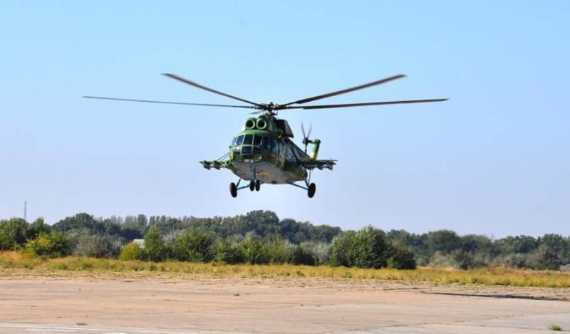 Гелікоптер Мі-8МСБ ВМС України