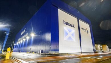 Зображення Babcock Saltire Пітера Девліна