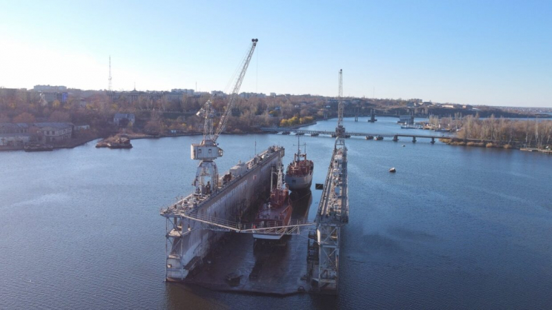 У Миколаєві завершили доковий ремонт корабля «Переяслав» та катера «Сокаль» ВМС України