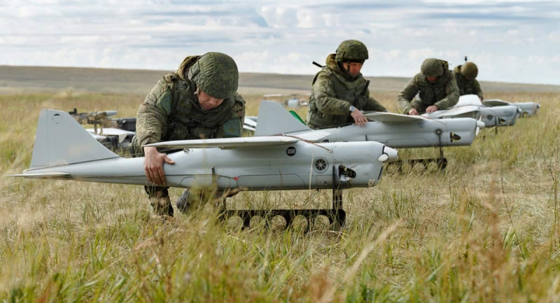 Українські військові збили російський безпілотник «Орлан-10»