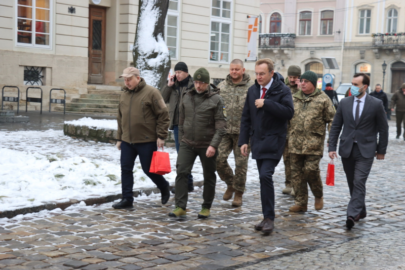 Міністр оборони, Головнокомандувач ЗСУ та урядовці здійснили робочий візит на Львівщину