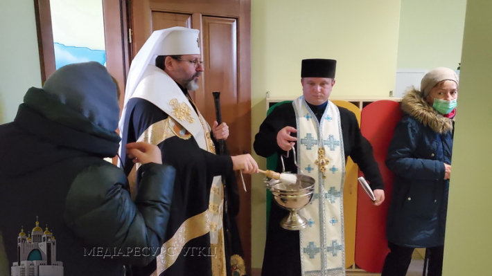 У Тернополі Блаженніший Святослав освятив християнський дитячий садок