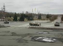 Російські військові на Чорнобільській АЕС