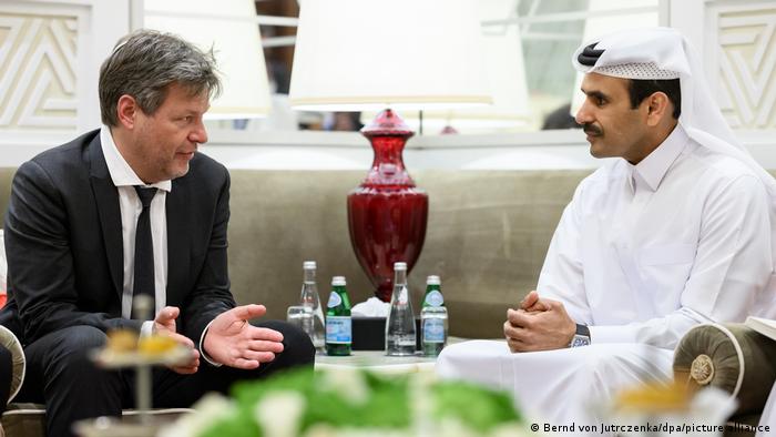 Переговори між міністром економіки ФРН Хабеком та еміром Катару