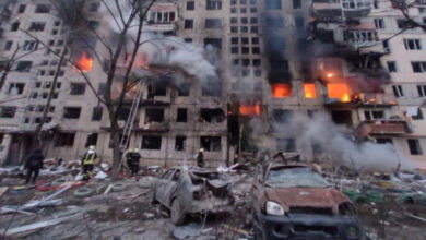 Київ після обстрілів