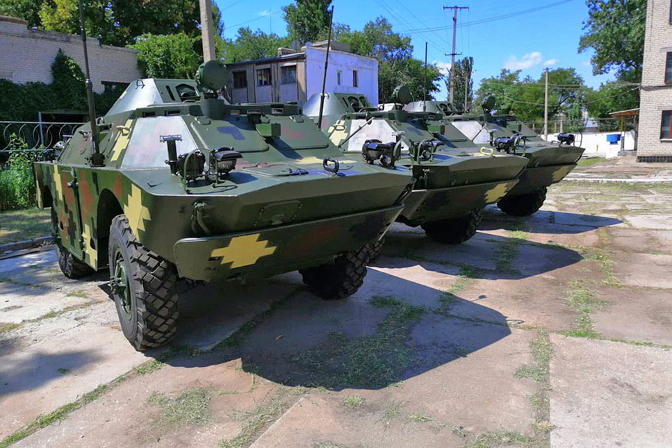 БРДМ-2Л1 готові для передачі в одну з мотопіхотних бригад ЗСУ Фото: Укроборонпром