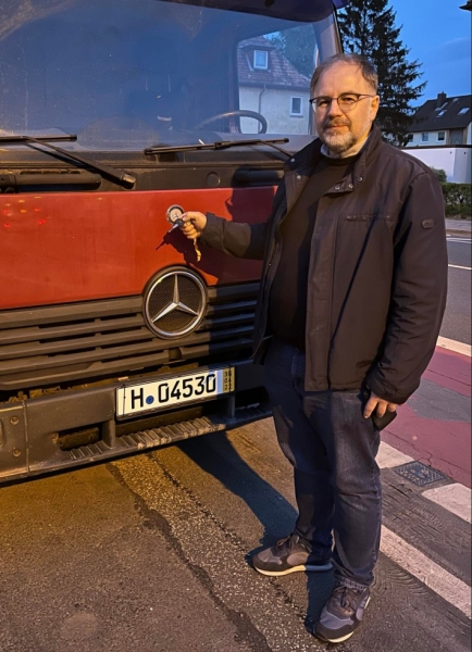Парафія з Ганновера (Німеччина) подарувала вантажний автомобіль для потреб фундації «Мудра справа»