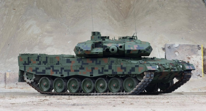 Німецький танк Leopard 2A7, ілюстративне фото з відкритих джерел
