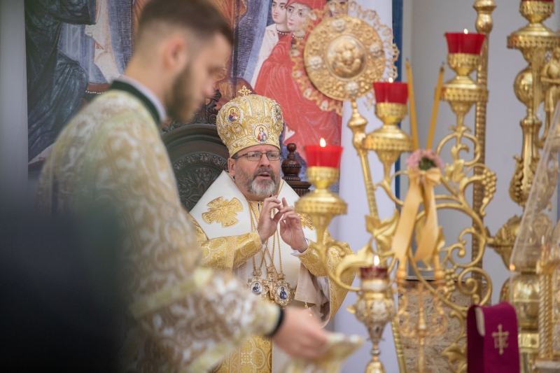 «Хрест Господній, на якому ми, як народ, сьогодні розп’яті, є ключем до нашої прослави і перемоги!» — Блаженніший Святослав у неділю перед Воздвиженням