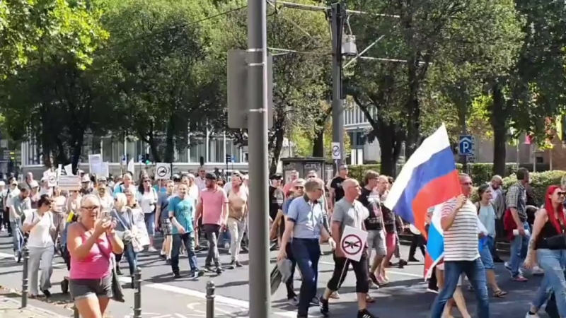 мітинги росіян у Німеччині
