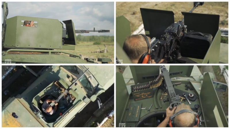Українська компанія розробила станину для техніки під кулемети ДШК, НСВ та Browning
