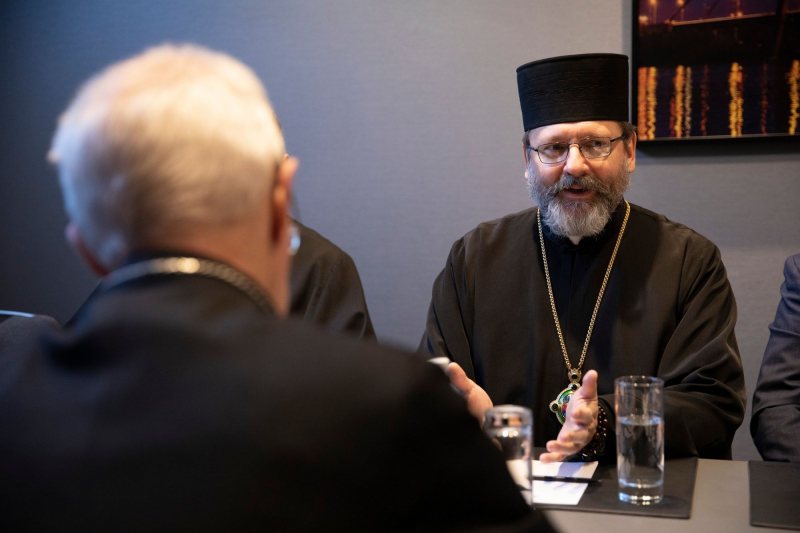 Блаженніший Святослав зустрівся з архиєпископом Кентерберійським Джастіном Велбі