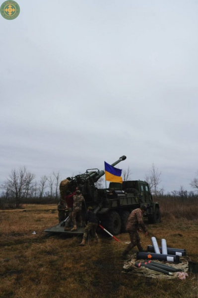 Бригада імені Івана Богуна знищує окупантів за допомогою вітчизняної САУ «Богдана»(фото)