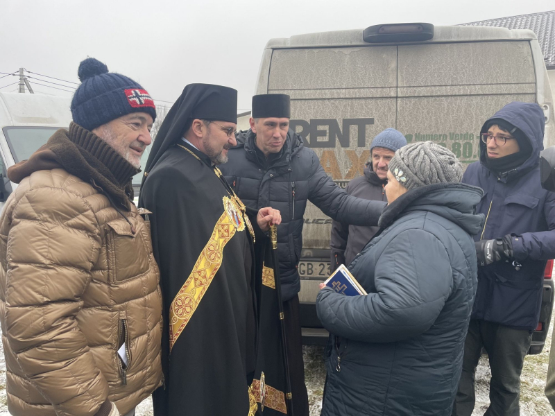 Владика Михайло Бубній відвідав деокуповані парафії УГКЦ на Херсонщині