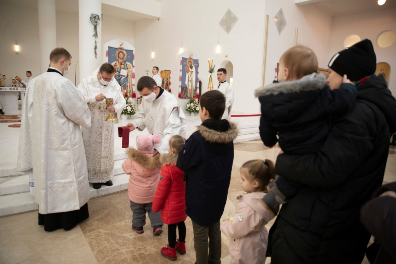 Блаженніший Святослав на Різдво Христове: «Дякуймо Богу за те, що Він сьогодні народився в Україні»