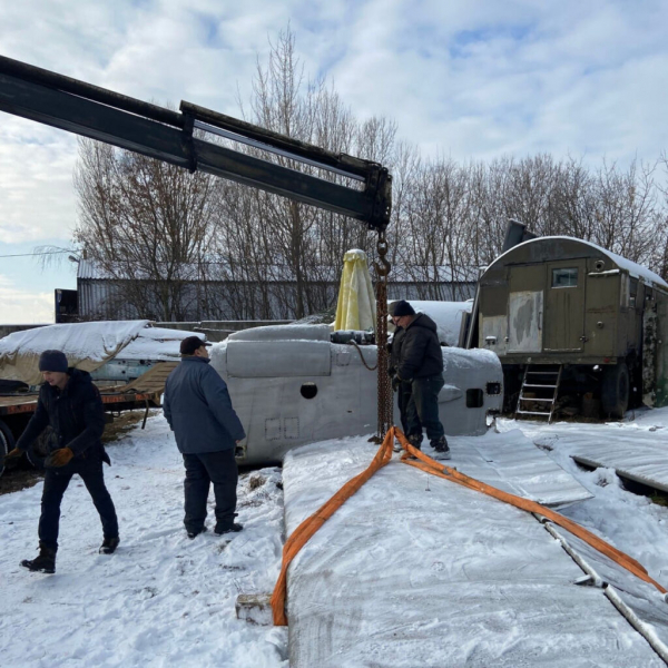 Фахівці Державного авіамузею відновлюють бомбардувальник Іл-28 (фото)