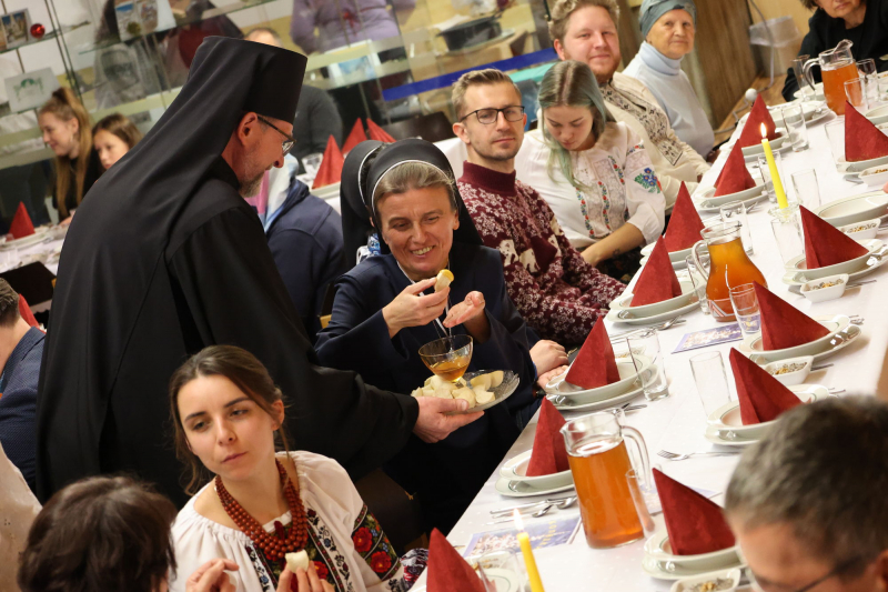 У Мюнхені Святвечір провели з українськими біженцями