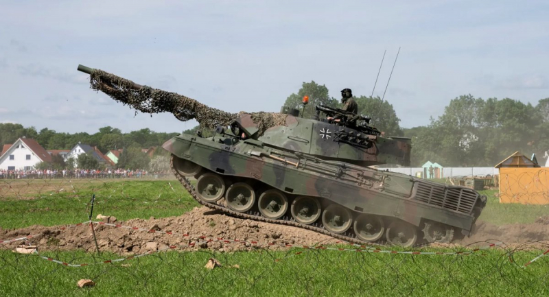 Німецький танк Leopard 1, фото ілюстративне