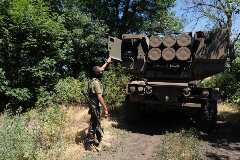 M142 HIMARS в строю Збройних Сил України, липень 2022 року, фото - Anastasia Vlasova for The Washington Post