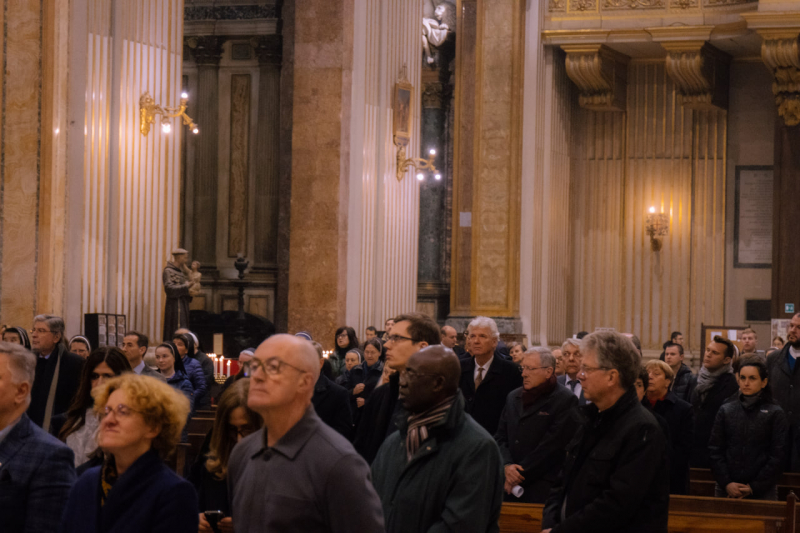 Тиждень молитов за Україну в Римі розпочався Літургією за участі архиєпископа Пола Ричарда Ґаллаґера