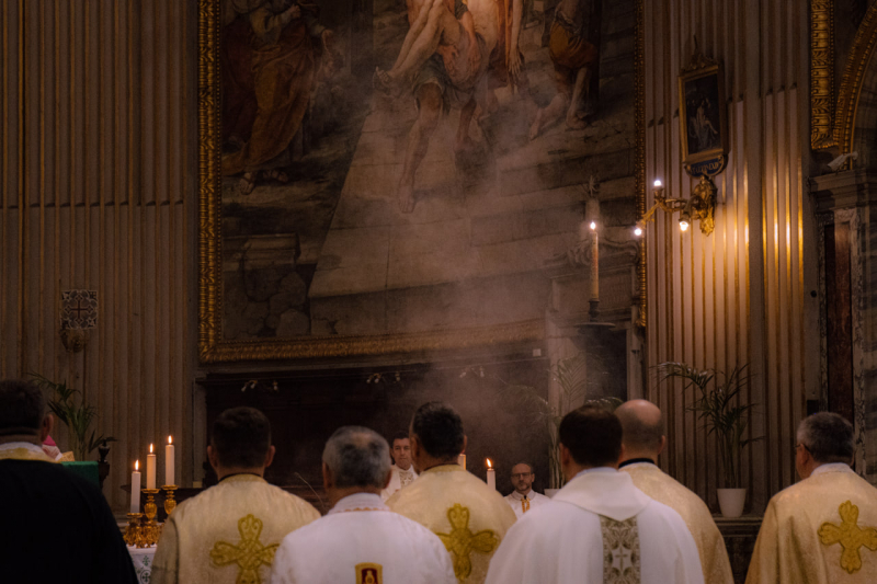 Тиждень молитов за Україну в Римі розпочався Літургією за участі архиєпископа Пола Ричарда Ґаллаґера