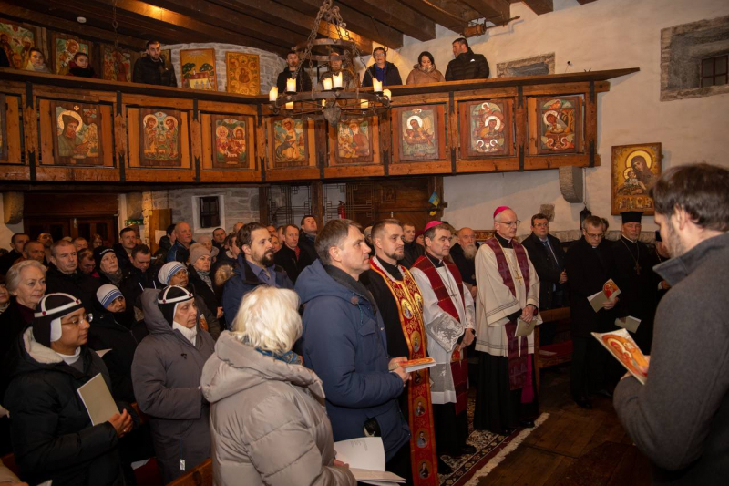 В Естонії УГКЦ провела екуменічну молитву за мир в Україні
