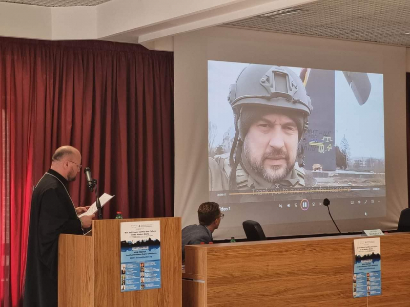 «Ця війна стала боротьбою України за свій цивілізаційний вибір», — владика Степан Сус на Міжнародній конференції у Римі