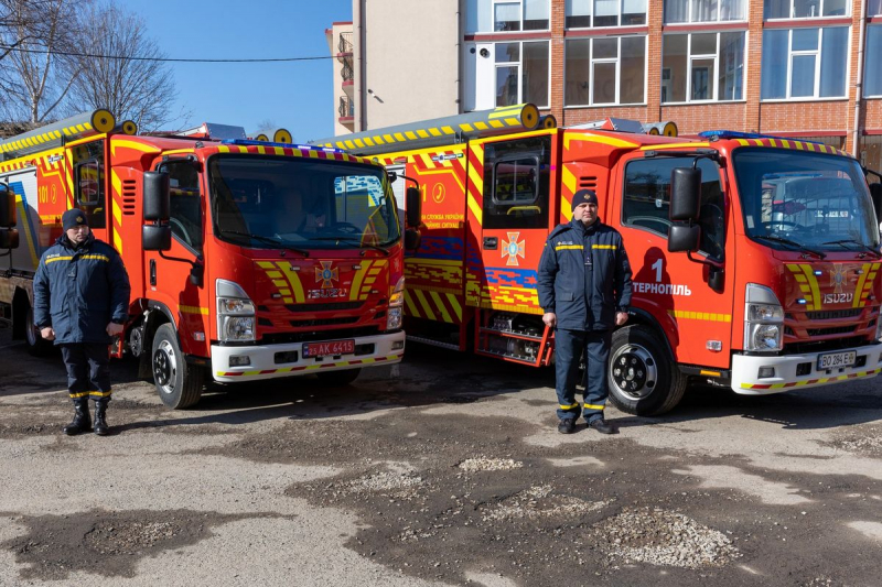 Тернопільщина закупила десять пожежних машин українського виробництва (фото)