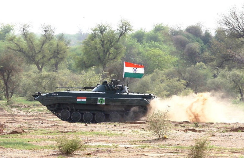 Індійська БМП-2 (фото: Indian Army)