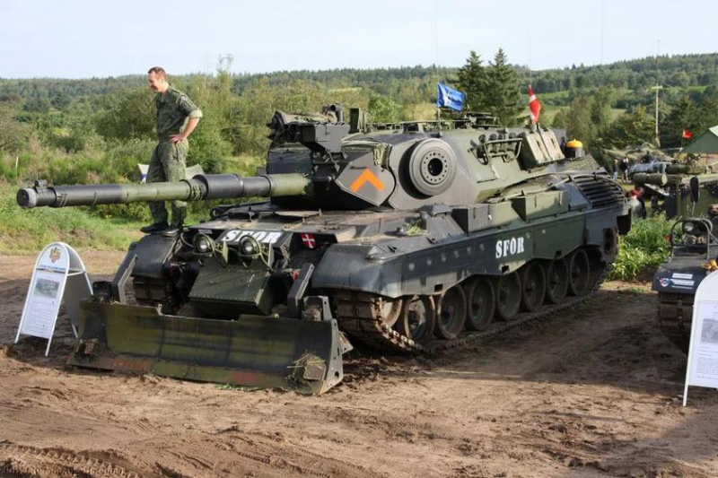 Танк Leopard 1А5 збройних сил Данії. Фото з відкритих джерел