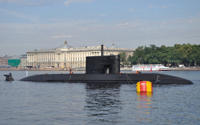 Рашистський підводний човен Б-585 "Санкт-Петербург", ілюстративне фото з відкритих джерел
