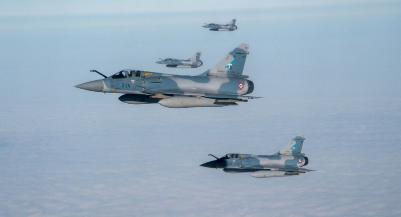 Mirage 2000, фото Armée de l'Air et de l'Espace