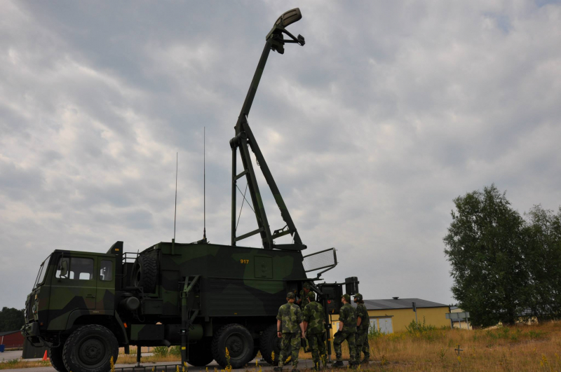 Шведська РЛС PS-90. Фото з відкритих джерел