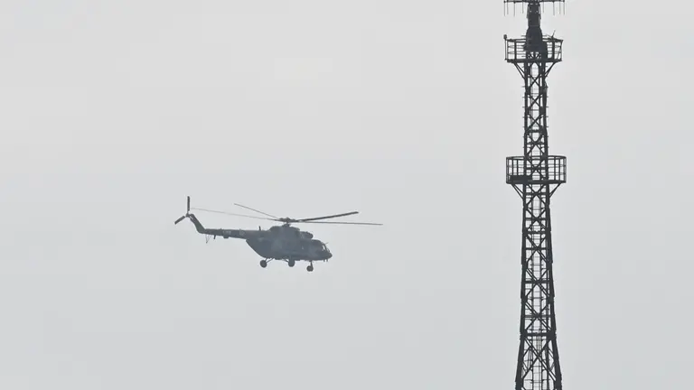 Китайський військовий вертоліт у провінції Фуцзянь (Ansa)