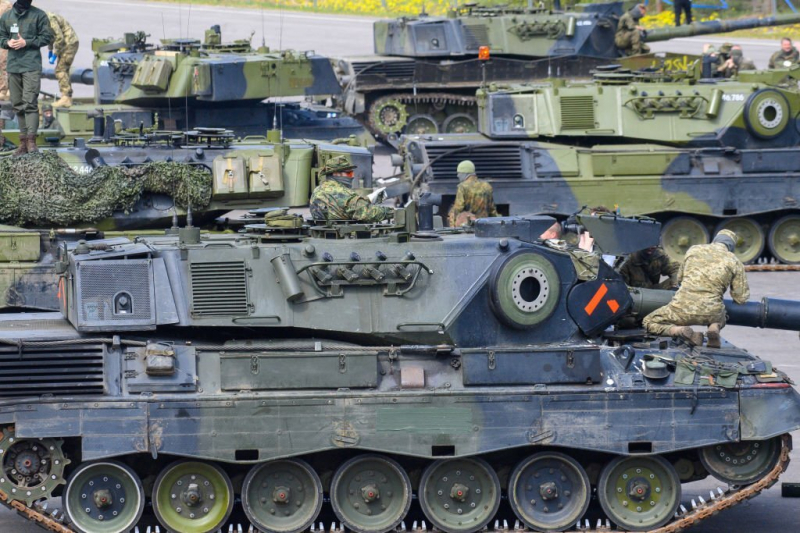 Танкісти ЗСУ опановують Leopard 1A5, травень 2023 року, фото - Anders Lomholt