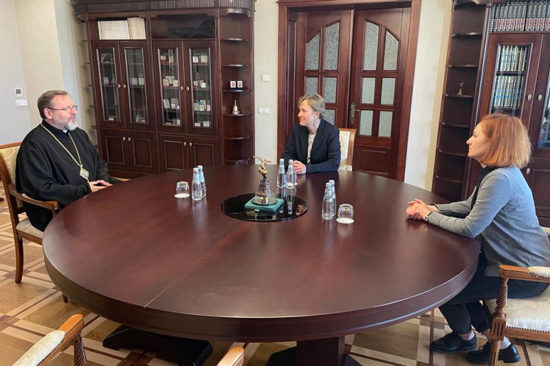 Блаженніший Святослав провів зустріч з Послом Німеччини в Україні