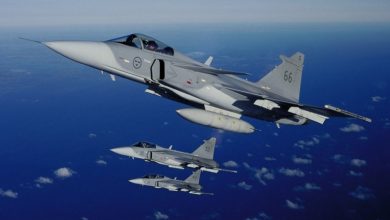 JAS 39 Gripen ВПС Швеції, ілюстративне фото з відкритих джерел