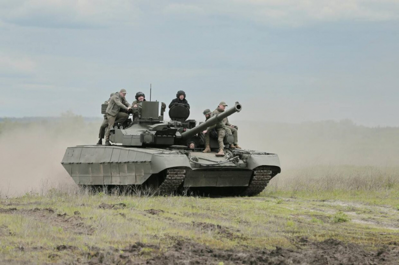 Танк БМ «Оплот» під час тестування, травень 2023 року. Фото: Олег Синєгубов