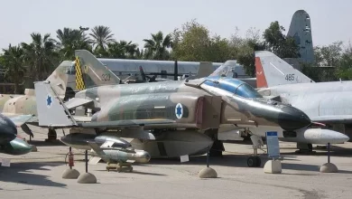 F-4E Phantom II ВВС Ізраїлю в музеї Хацері́м